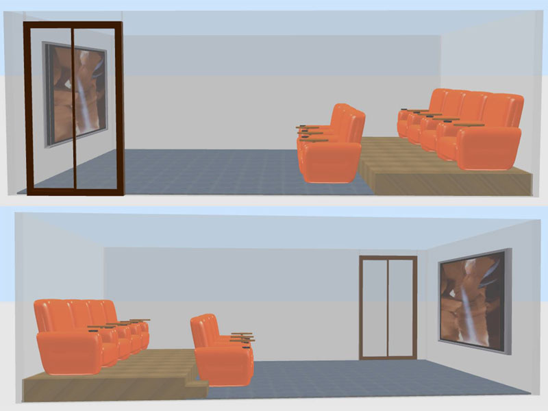 Home Theater Recliner Architecture